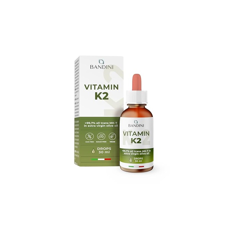 Bandini® Vitamin K2 MK-7 | 200 µg per Drop &