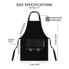 Utopia Kitchen 2 Pack Bib Apron, Adjustable with 2 Pockets,