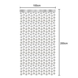 Miaija 2Pieces Disco Party Decorations Silver Glitter Foil Curtains Photo Backdrop Disco Birthday Picnic Travel Decorations for Adult Anniversary Disco Prom