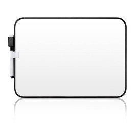 Small White Board Dry Erase, White Board Small, White Boards for Students Learning,Academic, Dry Erase Board 11.8” X 8.5” Whiteboard Black with A Black Dry Erase Marker for Home School