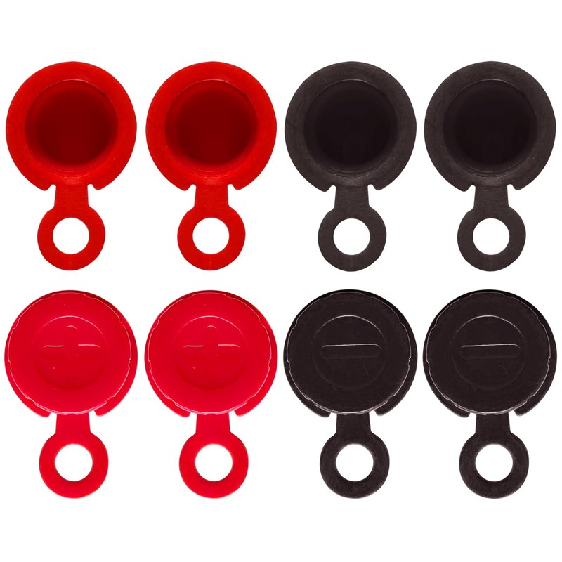 Ampper Top Post Plastic Battery Post Caps, Battery Post Terminal