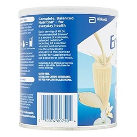 Polvo Nutritivo Ensure , Vainilla, 14 Onzas Paquete