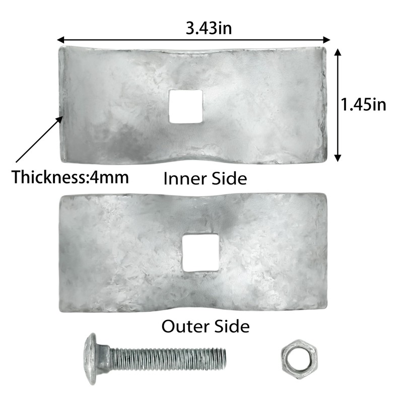 18 Set chain link fence parts 1-3/8" Dog Kennel Panel