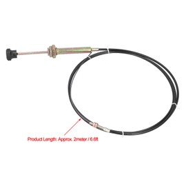 2 Meters Waste Valve Cable RV Drain Valve Cable Sewage Valve Cable RV Sewage Gate Flexible Wire Replacement with Metal Fittings,RV Series,RV spare parts