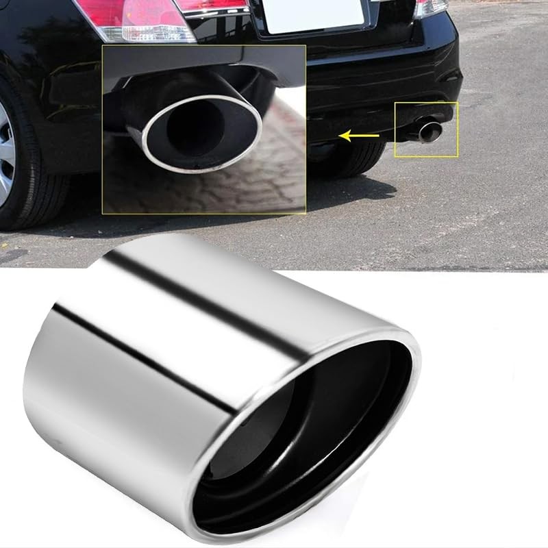 Stainless Steel Exhaust Tips Tailpipe Exhaust Muffler Tip Tail Throat