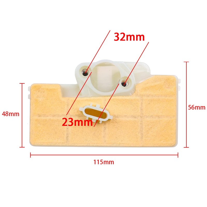 VOANZO Gas Powered Chainsaw Parts Set Fuel Line Filter Air