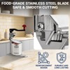 Commercial Can Opener, Heavy Duty Manual Table Mount for #10