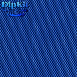 Hydrographics Dip Kit Store - DipKitStore - Water Transfer Printing – CF-152-BLUE - Black & Clear Carbon Fiber with Vibriant Blue Base Paint … (Entry Level)