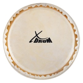 XDrum Bongo Fur 7 Inch Natural Fur for Bongo Drum Diameter 7 Inches Approx. 178 mm Natural