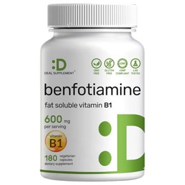 Deal Supplement Vitamina Hoofunbenfotiamine 600mg Serving, Veggie                                                                                     
