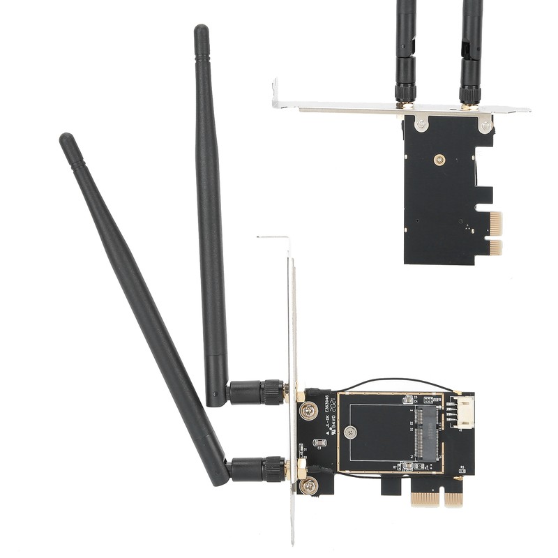 Wireless Network Card Adapter PICE1X to NGFFEkey Laptop Computer Converter