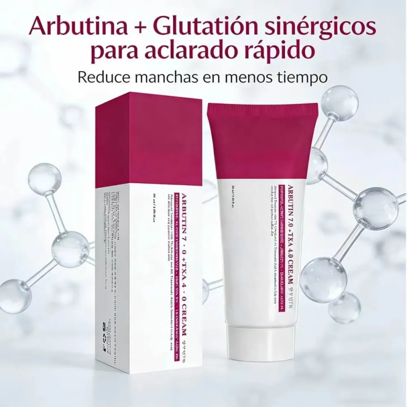 Crema De Arbutina 7% + Ácido Tranexámico Al 4%, 2unidad