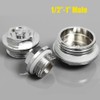 4 Pcs 3/4" Male Radiator Air Valve, Manual Radiator Air