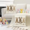 MAZSHTTD Easter Throw Pillow Covers Bunny Pillow Covers 20 x