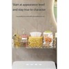 Clear Shower Shelves, Acrylic Shower Shelves, Clear Caddy, Mirror Shelf,