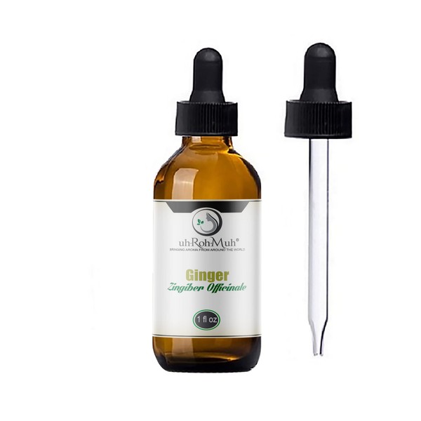 1 oz Ginger Essential Oil with Pipette