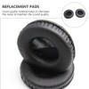 Uonlytech Headphone Ear Cushions Round Headset Ear Pads Earmuffs Replacement
