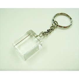 Clear Mah Jongg Pies (Large) Key Holder [White]