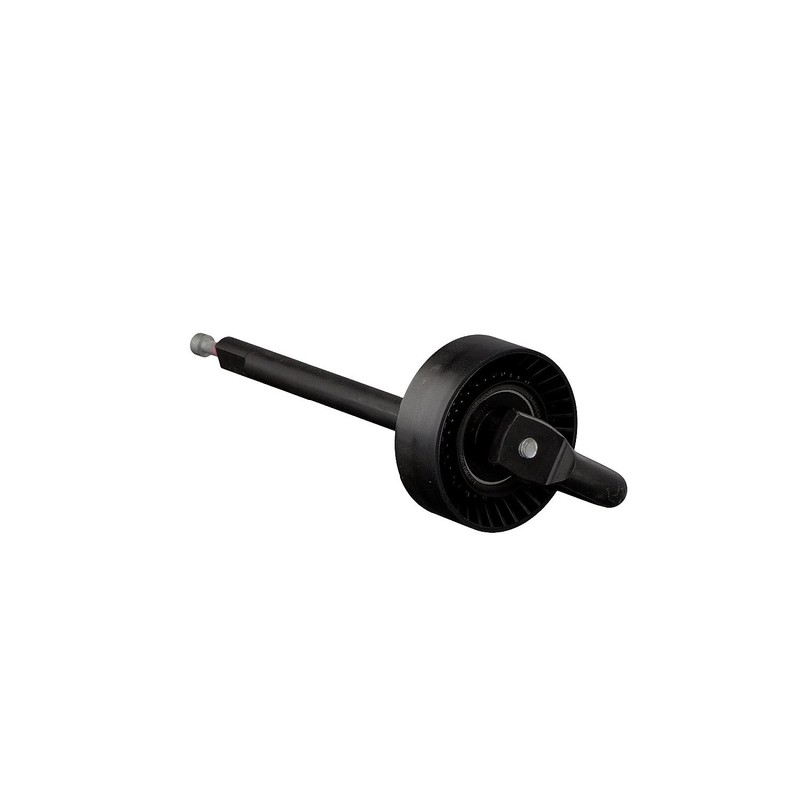 febi bilstein 34474 Pulley with Holder for V-Ribbed Belt, Pack