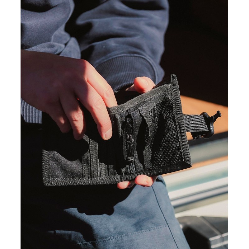 GORDON MILLER 1753421 Cordura Folding Wallet Black