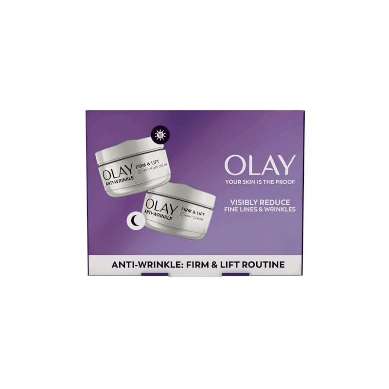 Olay Anti-Wrinkle SPF15 Day & Night Cream Gift Set