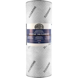 ARDEX FLEXBONE UI 740 Uncoupling Waterproofing Polyethylene Membrane 54 Sq Ft Roll, 1/8" Thick, Load Bearing Underlayment for Large Format Tiles in Heavy Stress Areas