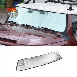car-king888 Car Front Glass Sunvisor Trim Sun Heat Proof Kits For Toyot-a FJ Cruiser 2007-21