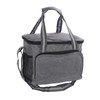 Insulated Lunch Bag Grey Oxford Cloth 15L High Capacity Insulated