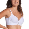 Leonisa Back Smoothing Bras for Women, Full Coverage Underwire Bra,
