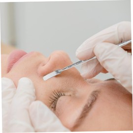 BIUDECO 2Pcs Stainless Steel Blackhead Extractor Tools Facial Scraper for Pore Cleaning Lightweight Design for Comfortable Use Durable Tools for Women