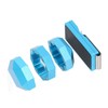 Aluminum Cue Chalk Holder Clip Octagon Universal 3 Layers Billiard