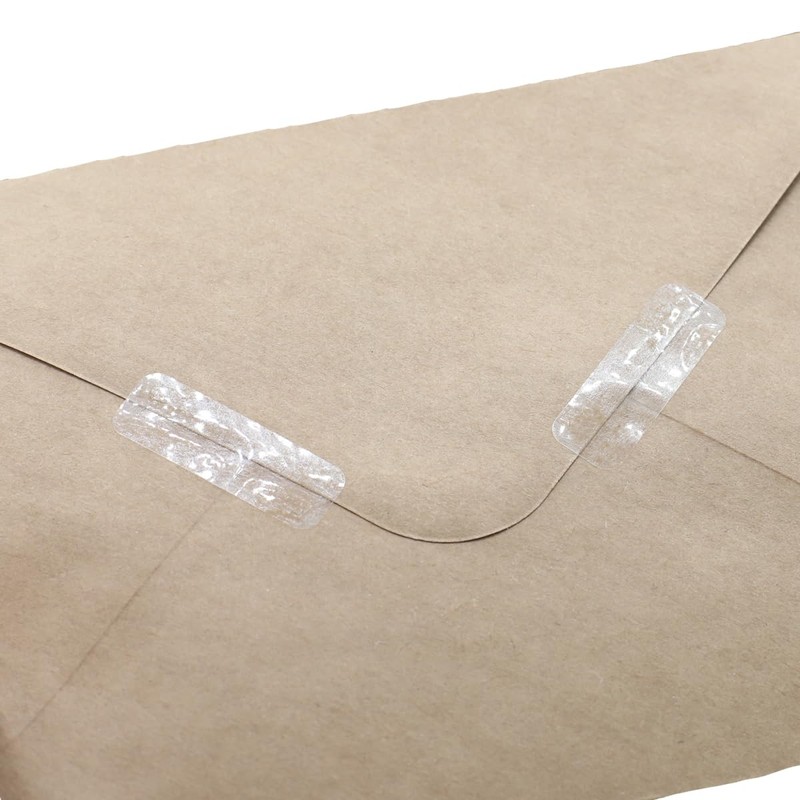 Clear Rectangle Labels, 13 x 39 mm 0.5 x 1.5