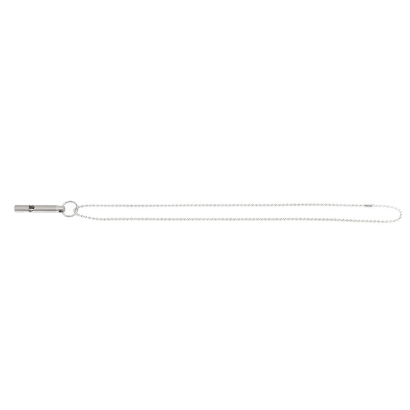Outdoor Emergency Whistle Titanium Alloy EDC Whistle Pendant Necklace for