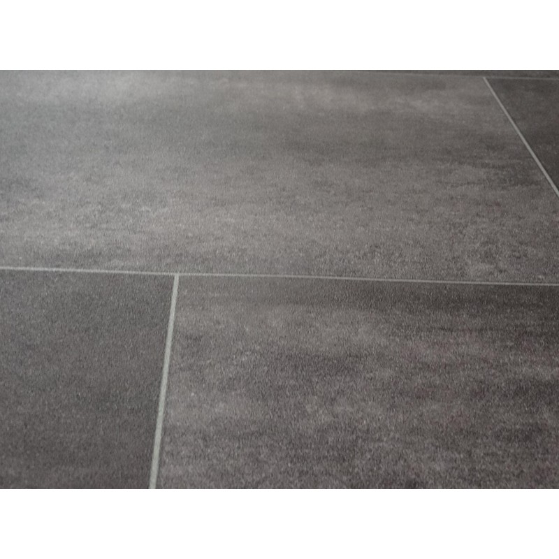 Alpha-Tex PVC floor covering, vinyl floor in elegant tile look,