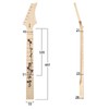 Electric Guitar Neck For ST Guitars Replacement Bolt-on C Shape