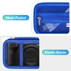 BOVKE Travel Case for Canon PowerShot V1 Hybrid Digital Camera,