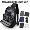 Anti-Theft Chest Bag with Combination Lock & USB Port –