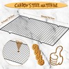 Harloon 6 Pieces Cooling Racks for Cooking and Baking Oven