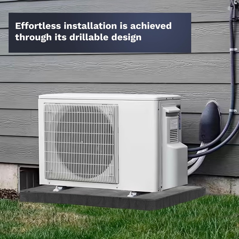 DuctlessAire Equipment Pad - Ductless Mini Split AC Unit Condenser