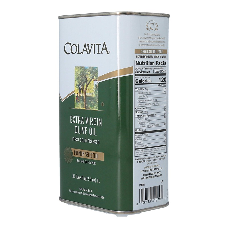 Colavita Premium Selection Extra Virgin Olive Oil - Twin Pack,
