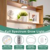 LORDEM Grow Light for Indoor Plants, 48 LEDs Ceiling Full