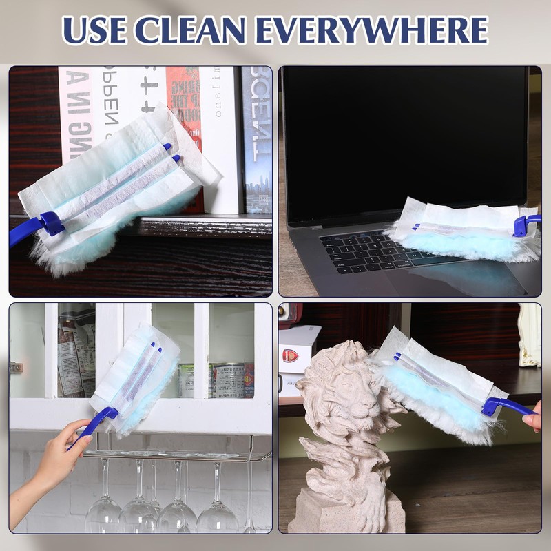 Flash Dust Magnet - 20PCS Flash Duster Dust Magnet Kit