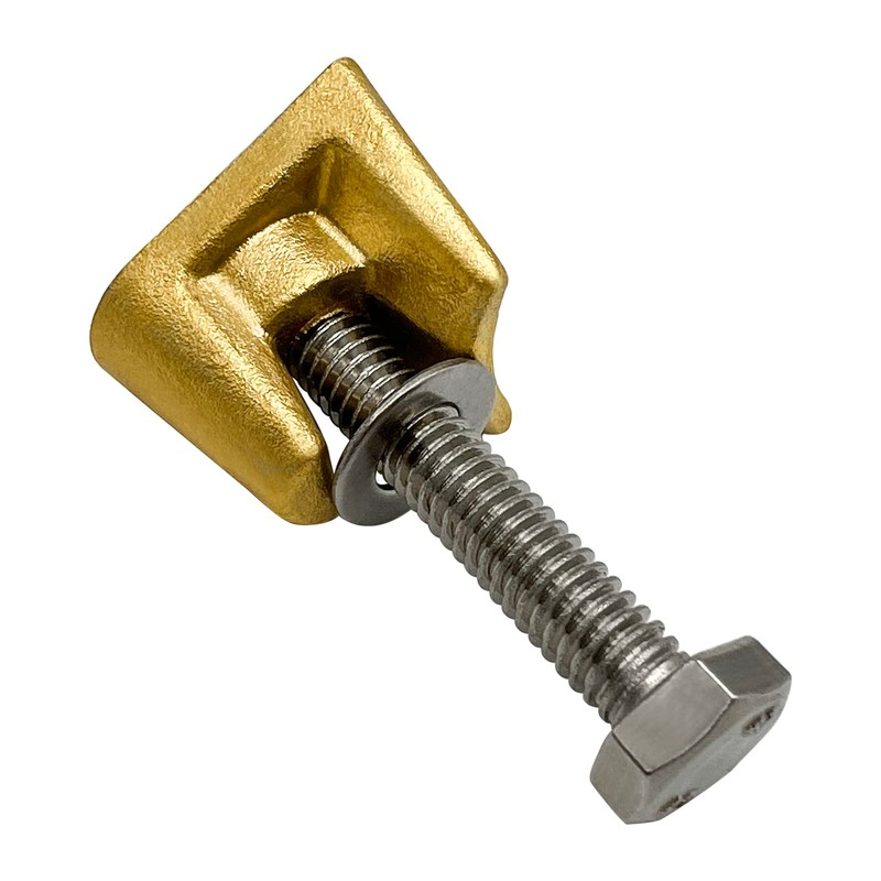 Poolzilla 1 Pack Bronze Wedge Assembly for 4" Rail Anchors