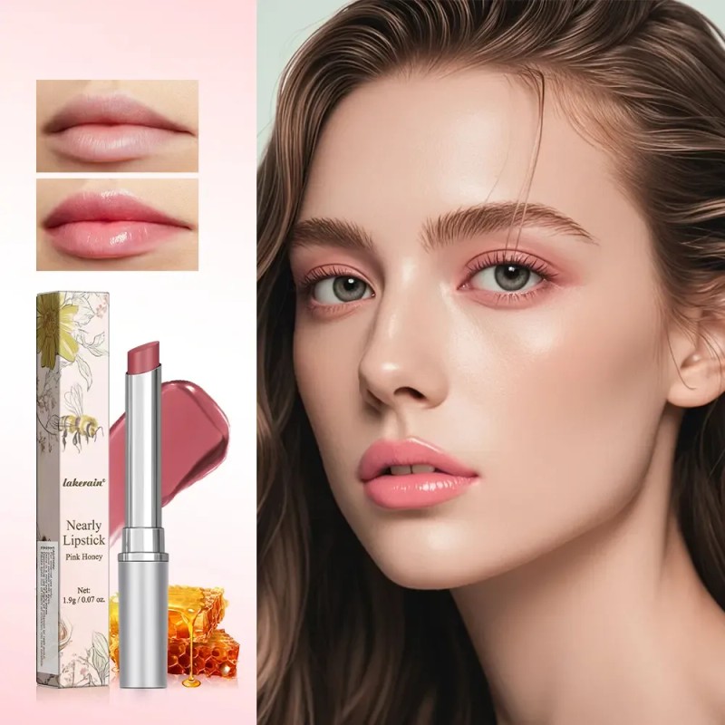 Set De Pintalabios Nearliy: Bálsamo Labial Hidratante Con Br