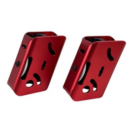 HANSTRONG GEAR IPSC USPSA CNC Aluminum Shooting Race Pistol Master Magazine Pouch Holster (2 PCS Red)