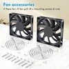 Wathai DC Brushless 12V Cooling Case Fan 80mm x 15mm