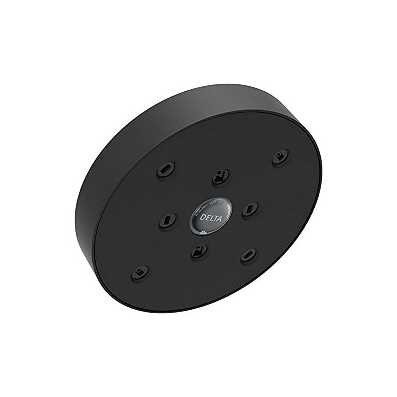 Delta RP70175-BL15 H2Okinetic Single-Setting Raincan Shower head, Matte Black