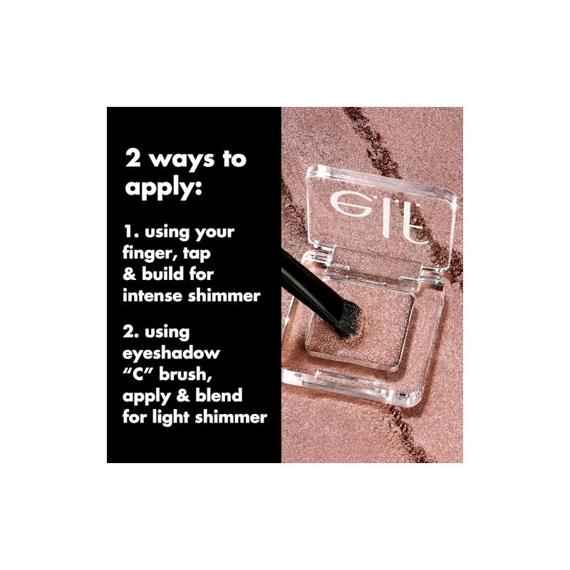 e.l.f. Fine as Fleck Glitter Eyeshadow Pop Off Pink -