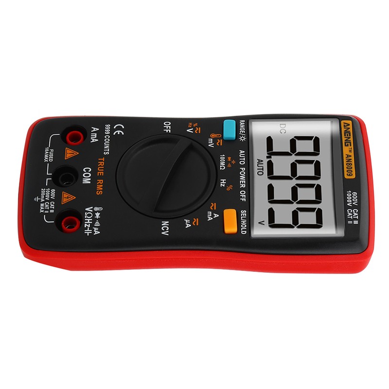 ANENG AN8009 Digital Multimeter Auto Range True RMS AC/DC Voltage