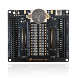 Treedix JTAG Cable Tester, JTAG Data Cable Tester Test Board, IDC Ribbon Cable Tester, for Detection of Short Circuits and Interruptions at 2 x 20 Pins 2.54/1.27 mm, for by Checking the LEDs